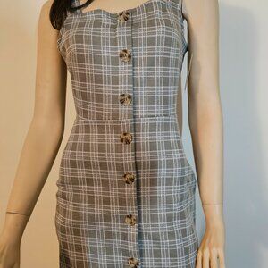 Altar'd State Women's Olive Tan Dress